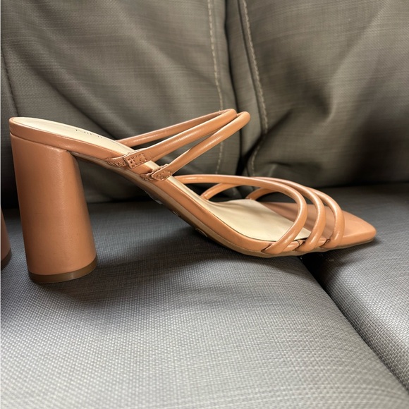 Nine West Tan Strappy Heels - Picture 5 of 7